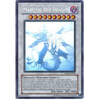 Yu-Gi-Oh Absolute Powerforce Majestic Red Dragon ABPF-EN040 Ghost Rare NEAR MINT (NM)