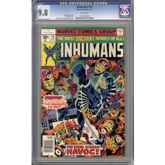 Inhumans #10 CGC 9.8 (W) *1157345002*