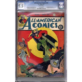 All-American Comics #24 CGC 5.5 (OW) *1165467001*