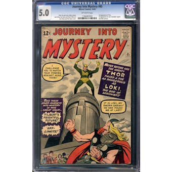 Journey into Mystery #85 CGC 5.0 (OW) *1166483002*