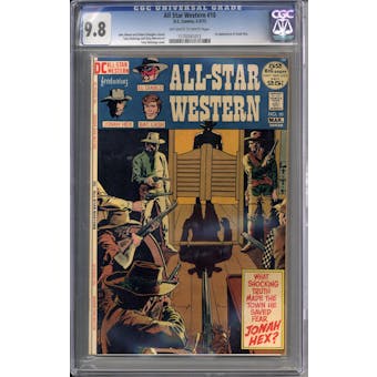 All Star Western #10 CGC 9.8 (OW-W) *1170341012*