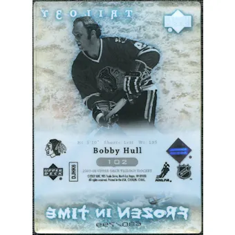 2007/08 Upper Deck Trilogy #102 Bobby Hull /799