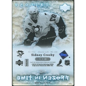 2007/08 Upper Deck Trilogy #118 Sidney Crosby /799