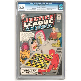 Justice League of America #1 CGC 5.5 (OW-W) *1176020019*