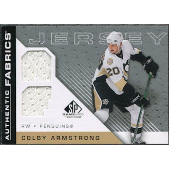2007/08 Upper Deck SP Game Used Authentic Fabrics #AFCA Colby Armstrong