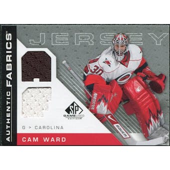 2007/08 Upper Deck SP Game Used Authentic Fabrics #AFCW Cam Ward