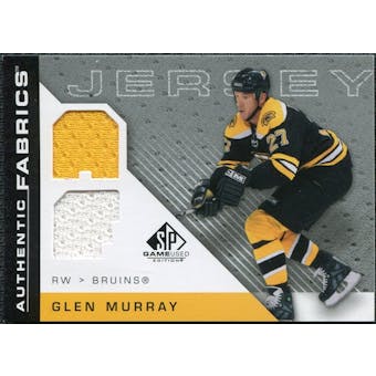 2007/08 Upper Deck SP Game Used Authentic Fabrics #AFGM Glen Murray