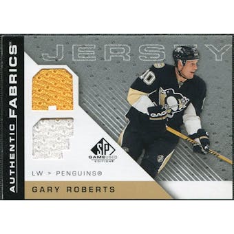 2007/08 Upper Deck SP Game Used Authentic Fabrics #AFGR Gary Roberts