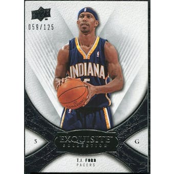 2008/09 Upper Deck Exquisite Collection #39 T.J. Ford /125