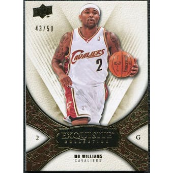 2008/09 Upper Deck Exquisite Collection Gold #47 Mo Williams /50