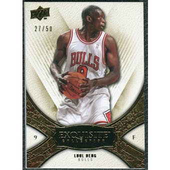 2008/09 Upper Deck Exquisite Collection Gold #59 Luol Deng /50