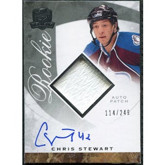 2008/09 Upper Deck The Cup #87 Chris Stewart Rookie Patch Auto /249