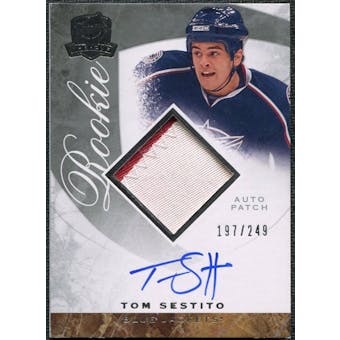 2008/09 Upper Deck The Cup #90 Tom Sestito Rookie Patch Auto /249