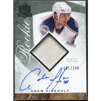 2008/09 Upper Deck The Cup #93 Adam Pineault Rookie Patch Auto /249