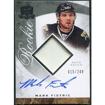 2008/09 Upper Deck The Cup #95 Mark Fistric Rookie Patch Auto /249