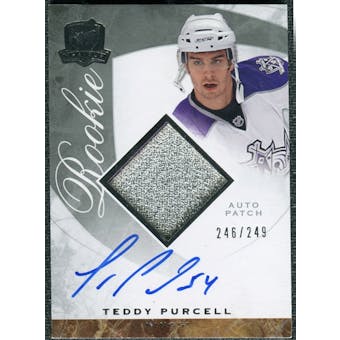 2008/09 Upper Deck The Cup #110 Teddy Purcell Rookie Patch Auto /249