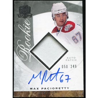 2008/09 Upper Deck The Cup #112 Max Pacioretty Rookie Patch Auto 50/249