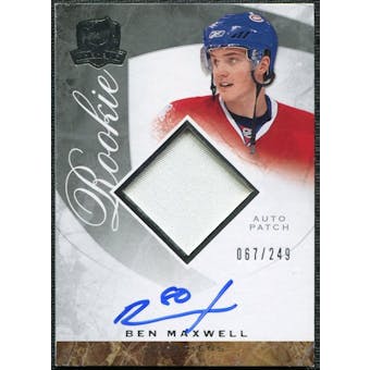 2008/09 Upper Deck The Cup #114 Ben Maxwell Rookie Patch Auto /249