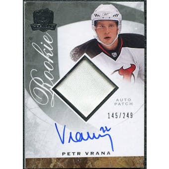 2008/09 Upper Deck The Cup #118 Petr Vrana Rookie Patch Auto /249