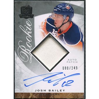 2008/09 Upper Deck The Cup #119 Josh Bailey Rookie Patch Auto /249
