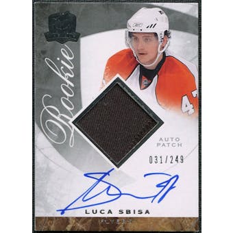 2008/09 Upper Deck The Cup #126 Luca Sbisa Rookie Patch Auto /249