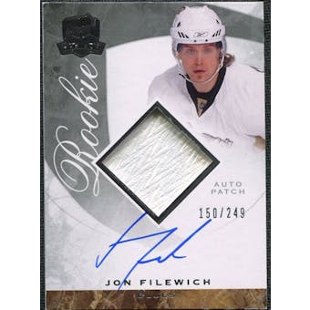 2008/09 Upper Deck The Cup #132 Jonathan Filewich Rookie Patch Auto /249