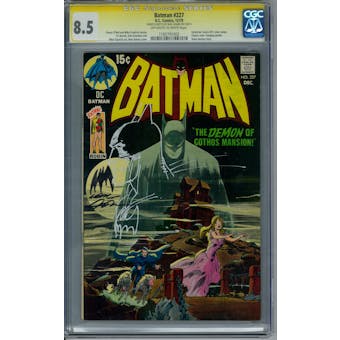 Batman #227 CGC 8.5 Neal Adams Signature Series w/Sketch (OW-W) *1182791002*