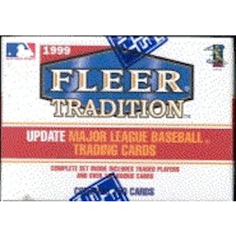 1999 Fleer Tradition Update Baseball Factory Set (box)