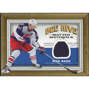 2006/07 Upper Deck Beehive Matted Materials #MMRN Rick Nash