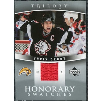 2006/07 Upper Deck Trilogy Honorary Swatches #HSCD Chris Drury