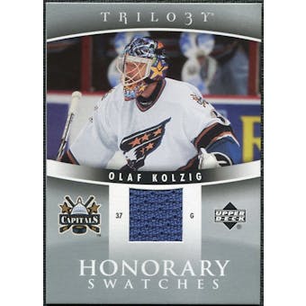 2006/07 Upper Deck Trilogy Honorary Swatches #HSOK Olaf Kolzig