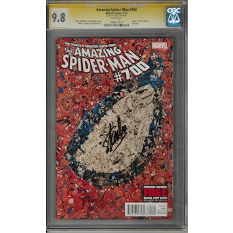 Amazing Spider-Man #700 CGC 9.8 (W) Stan Lee Signature Series *1189914018*
