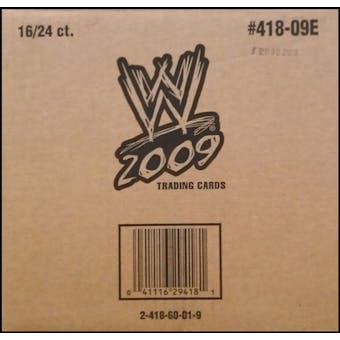 2009 Topps WWE Wrestling 24-Pack 16-Box Case