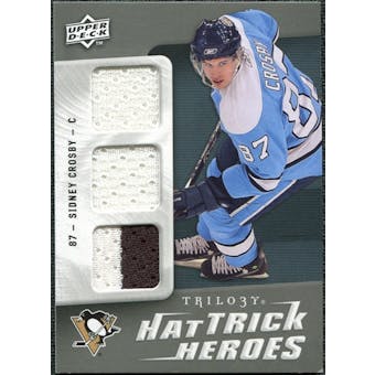 2009/10 Upper Deck Trilogy Hat Trick Heroes #HTHSC Sidney Crosby