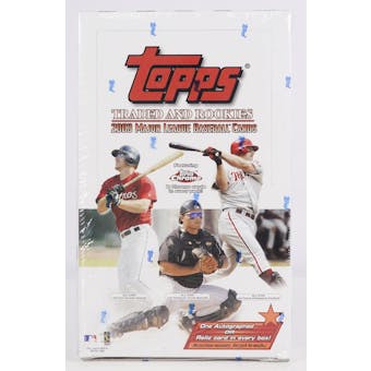 2003 Topps Traded & Rookies Baseball Hobby Box