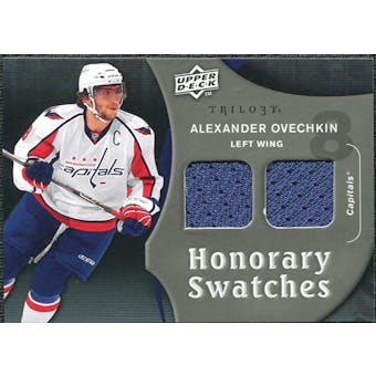 2009/10 Upper Deck Trilogy Honorary Swatches #HSAO Alexander Ovechkin