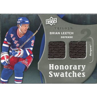 2009/10 Upper Deck Trilogy Honorary Swatches #HSBL Brian Leetch