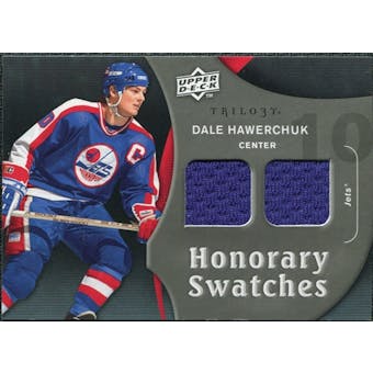 2009/10 Upper Deck Trilogy Honorary Swatches #HSDH Dale Hawerchuk