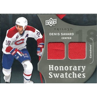 2009/10 Upper Deck Trilogy Honorary Swatches #HSDS Denis Savard