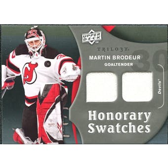 2009/10 Upper Deck Trilogy Honorary Swatches #HSMB Martin Brodeur