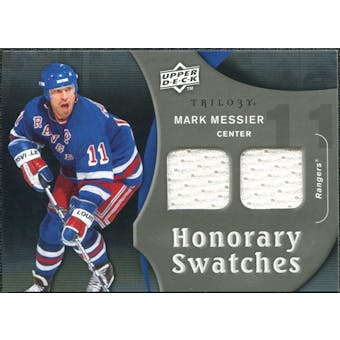 2009/10 Upper Deck Trilogy Honorary Swatches #HSMM Mark Messier