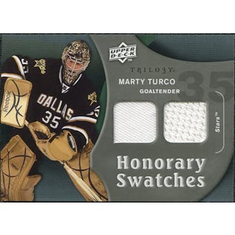 2009/10 Upper Deck Trilogy Honorary Swatches #HSMT Marty Turco