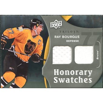 2009/10 Upper Deck Trilogy Honorary Swatches #HSRB Ray Bourque