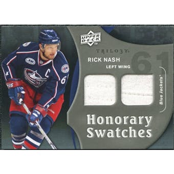 2009/10 Upper Deck Trilogy Honorary Swatches #HSRN Rick Nash