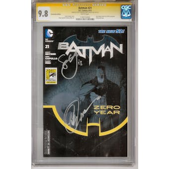 Batman #21 Convention Edition CGC 9.8 Snyder Capullo Signature Series *1193132002*