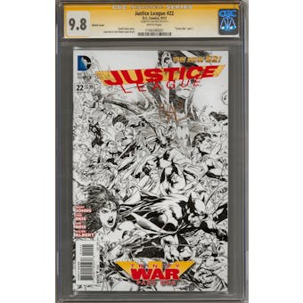 Justice League #22 CGC Signature Series 9.8 (W) (Ivan Reis) *1194280001*