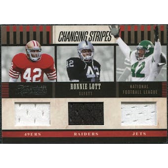 2011 Panini Timeless Treasures Changing Stripes #26 Ronnie Lott /249