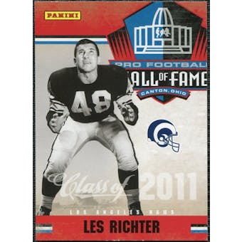 2011 Panini Timeless Treasures Hall of Fame #12 Les Richter