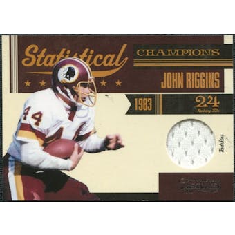 2011 Timeless Treasures Statistical Champions Materials #3 John Riggins /100