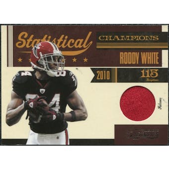 2011 Timeless Treasures Statistical Champions Materials #22 Roddy White /100